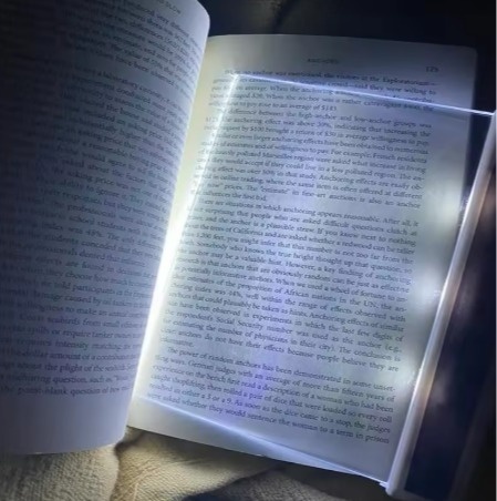 PANEL LED – Podświetlacz do Czytania Książek w Nocy | Przenośna Lampka do Czytania