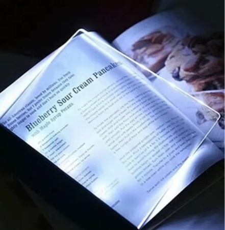 PANEL LED – Podświetlacz do Czytania Książek w Nocy | Przenośna Lampka do Czytania